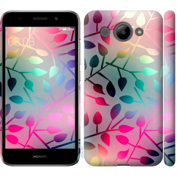 

Чехол на Huawei Y3 2017 Листья (04798)