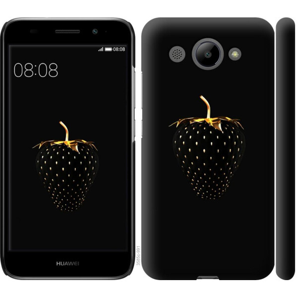 

Чехол на Huawei Y3 2017 Черная клубника (04798)