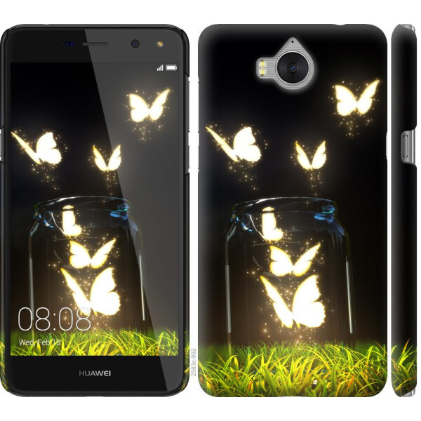 

Чехол на Huawei Y5 2017 Светящиеся бабочки (04798)