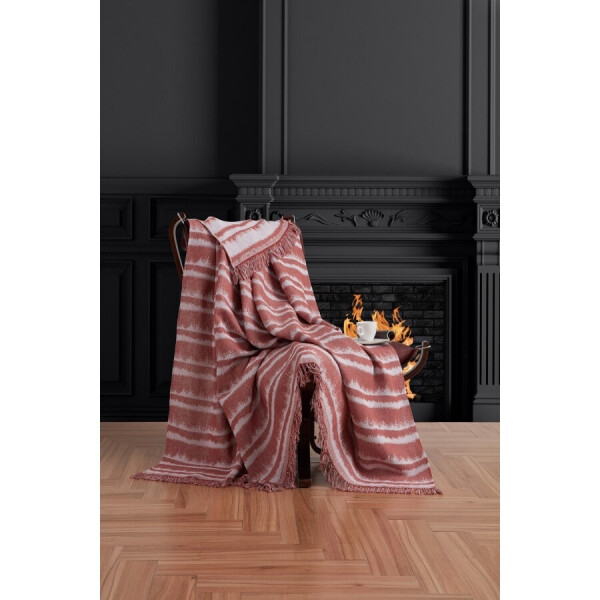 

Плед-накидка Eponj Home Buldan Keten - Desibel 170*220 kiremit кирпичный (svt-2000022263450)