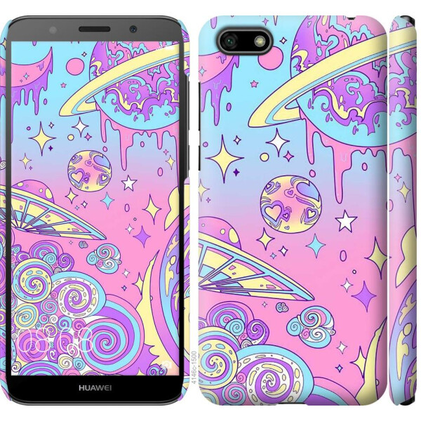 

Чехол на Huawei Y5 2018 Розовая галактика (04798)