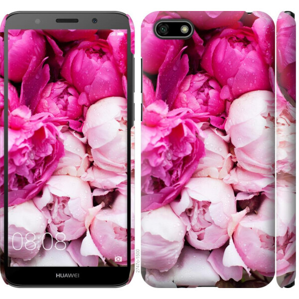 

Чехол на Huawei Y5 2018 Розовые пионы (04798)