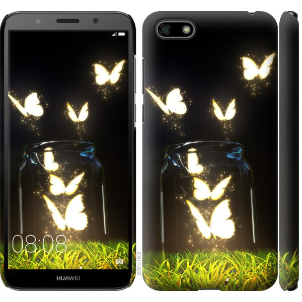 

Чехол на Huawei Y5 2018 Светящиеся бабочки (04798)