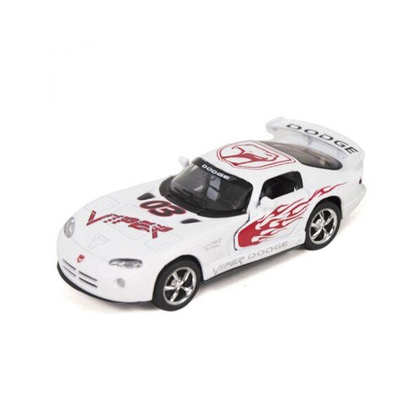 

Машинка KINSMART Dodge Viper GTSR (белая) KT5039WF