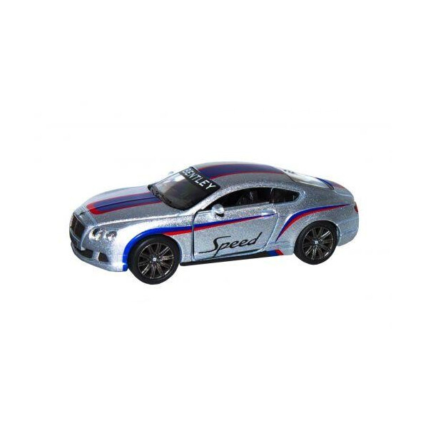 

Машинка KINSMART "Bentley Continental GT" (серебристая) KT5369FW
