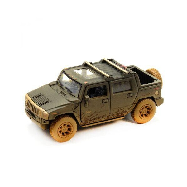 

Машинка KINSMART Hummer H2 (болотный) KT5097WY