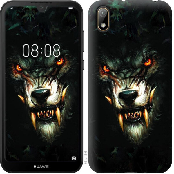 

Чехол на Huawei Y5 2019 Дьявольский волк (04798)