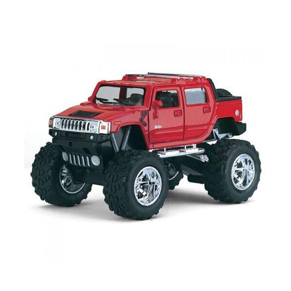 

Машинка KINSMART "Hummer H2 Sut (Off Road)" (красная) KT5326W