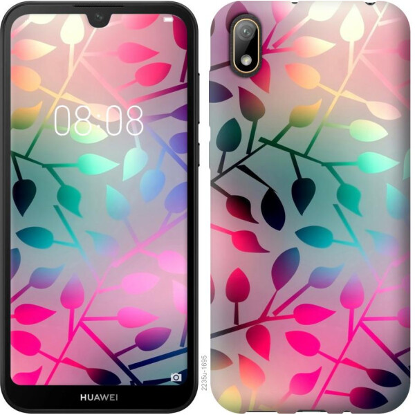 

Чехол на Huawei Y5 2019 Листья (04798)