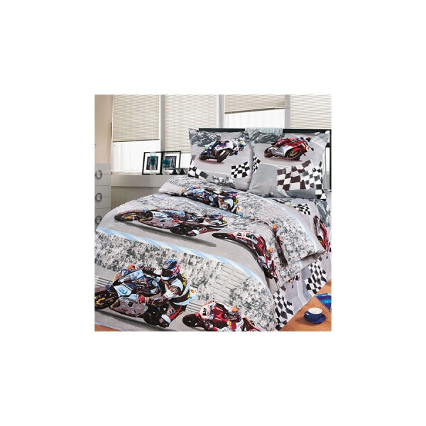 

Постельное белье для подростков Kidsdreams 150 бязь - Супербайк (5465)