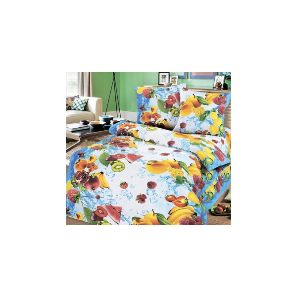 

Постельное белье для подростков Kidsdreams 150 бязь - Фруктовый микс (5452)