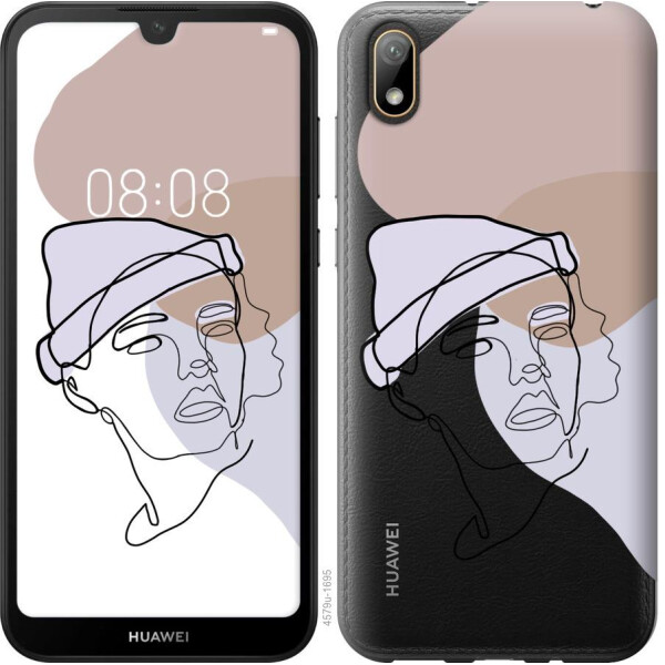 

Чехол на Huawei Y5 2019 Силуэт (04798)