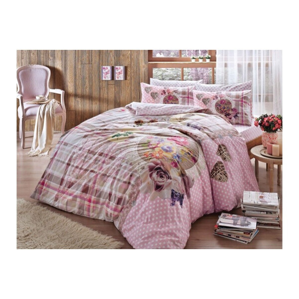 

Постельное белье Tac ранфорс - Livia pembe розовый полуторное (2000022086318)