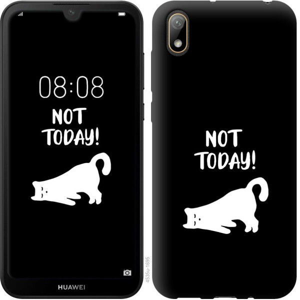 

Чехол на Huawei Y5 2019 Уставший кот (04798)