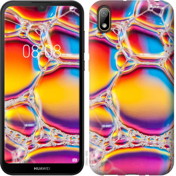 

Чехол на Huawei Y5 2019 Цветные пузыри (04798)