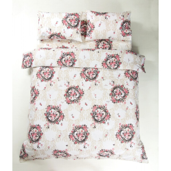 

Постельное белье Lotus Ranforce - Angelique V1 розовый семейное (2000008479349)