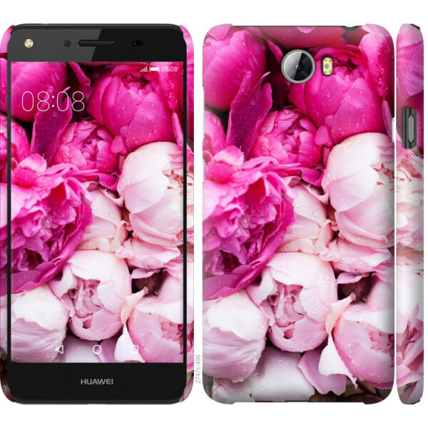 

Чехол на Huawei Y5 II Розовые пионы (04798)