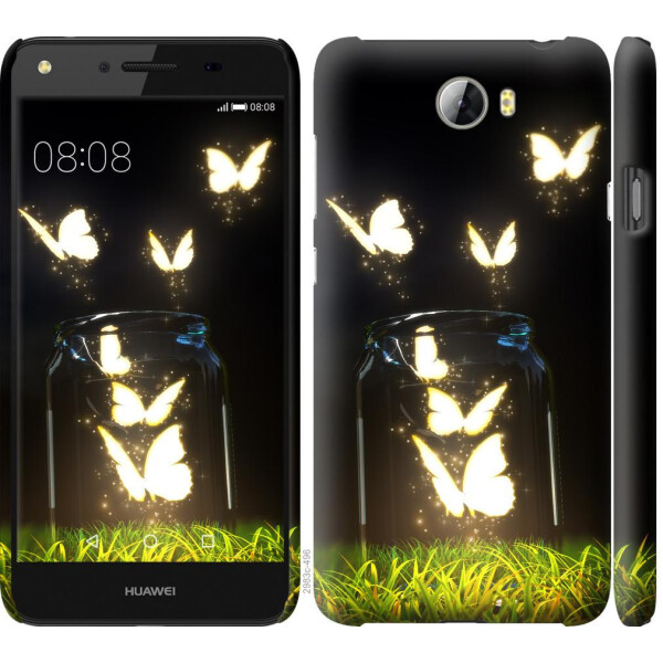 

Чехол на Huawei Y5 II Светящиеся бабочки (04798)