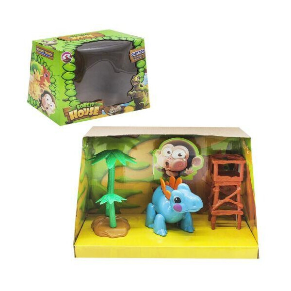 

Игровой набор ''Forest House'' (голубой динозаврик) T15/T18