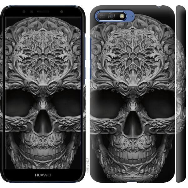 

Чехол на Huawei Y6 2018 skull-ornament (04798)