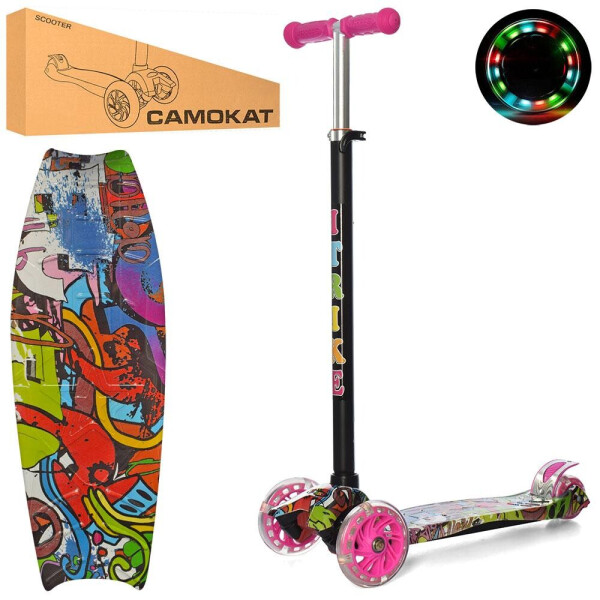 

Самокат JR 3-055-1-WP1 MAXI розовый iTrike