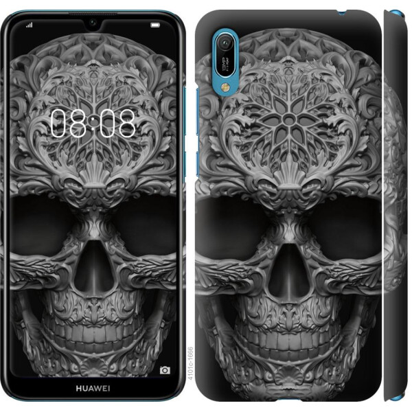 

Чехол на Huawei Y6 2019 skull-ornament (04798)