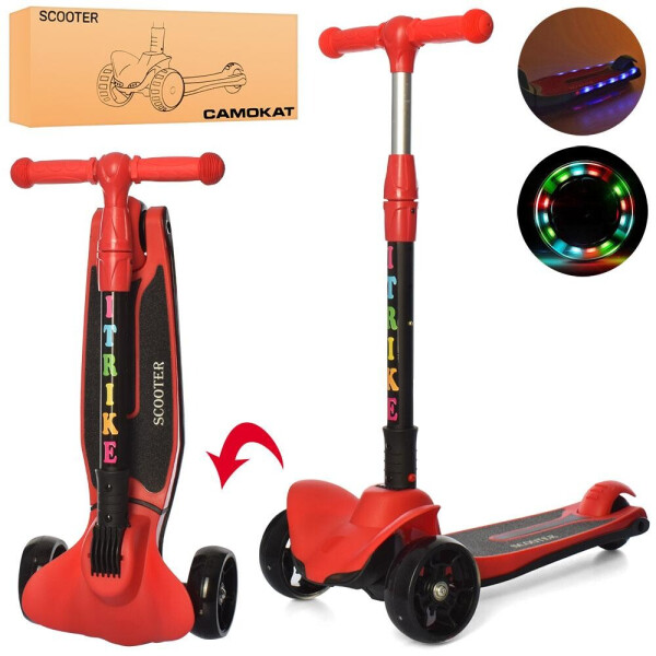 

Самокат JR 3-060-28-R MAXI красный iTrike