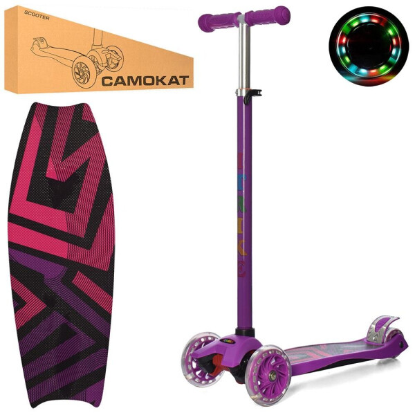 

Самокат JR 3-055-1-V MAXI фиолетовый iTrike