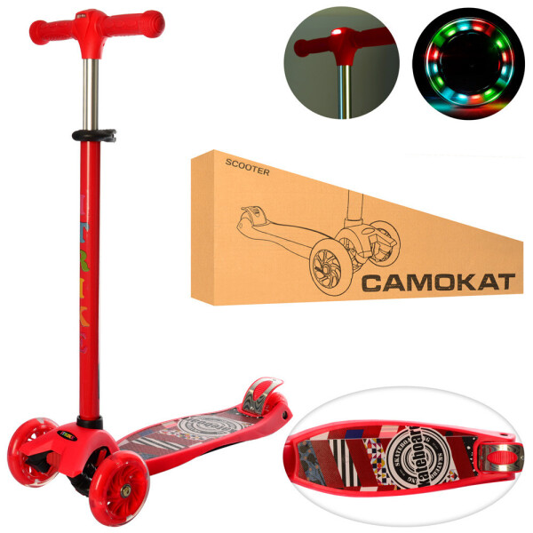 

Самокат JR 3-055-R-L MAXI красный iTrike