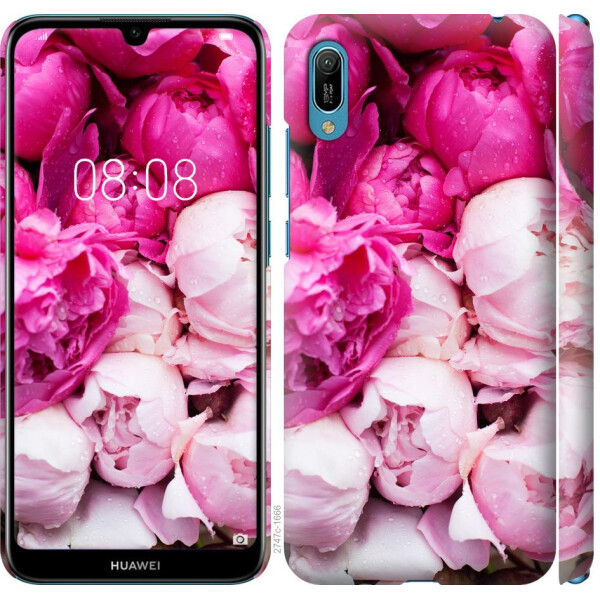 

Чехол на Huawei Y6 2019 Розовые пионы (04798)