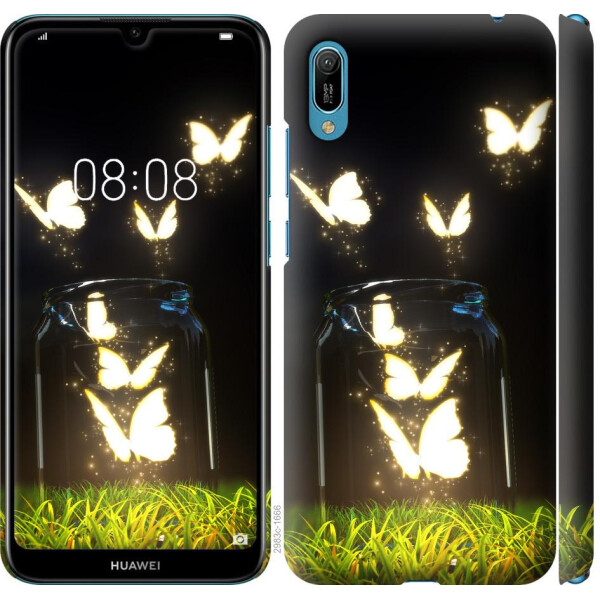 

Чехол на Huawei Y6 2019 Светящиеся бабочки (04798)
