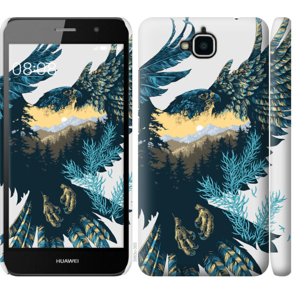 

Чехол на Huawei Y6 Pro Арт-орел на фоне природы (04798)