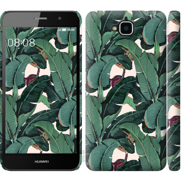 

Чехол на Huawei Y6 Pro Банановые листья (04798)