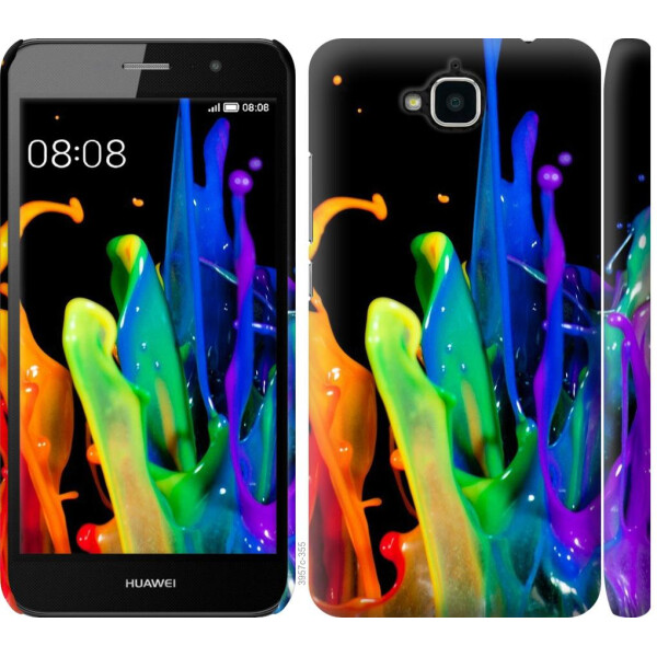 

Чехол на Huawei Y6 Pro брызги краски (04798)