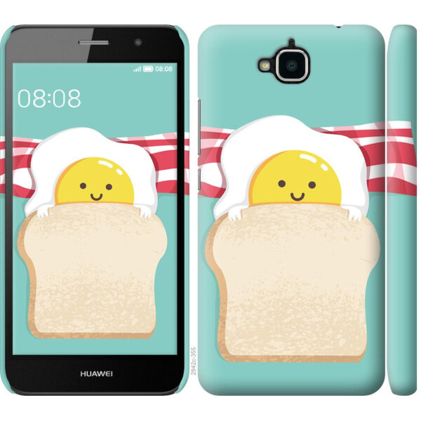 

Чехол на Huawei Y6 Pro Веселая глазунья (04798)