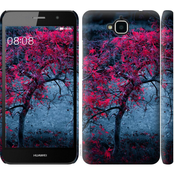 

Чехол на Huawei Y6 Pro Дерево с яркими листьями (04798)