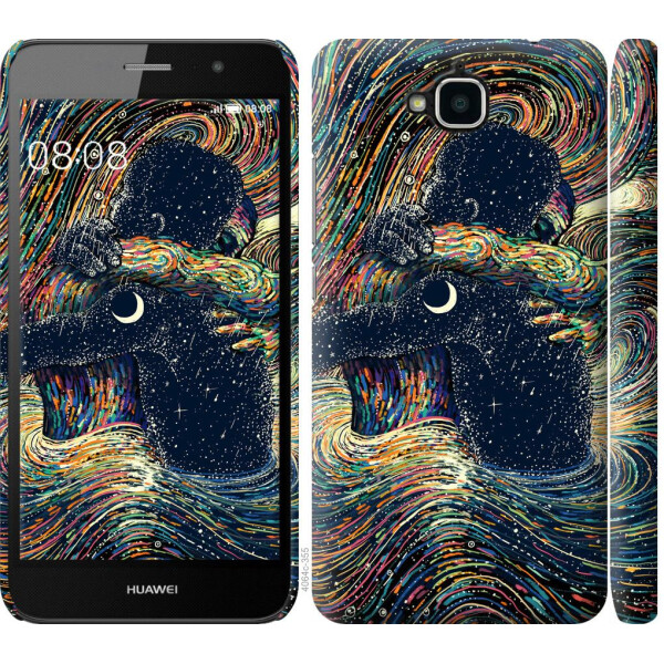 

Чехол на Huawei Y6 Pro Космическая любовь (04798)