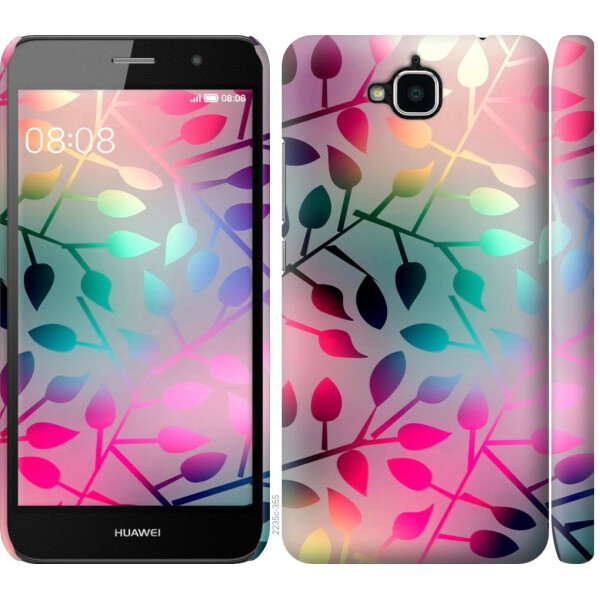 

Чехол на Huawei Y6 Pro Листья (04798)