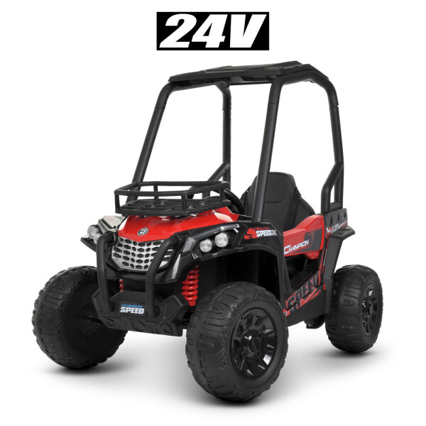 

Электромобиль Джип JS370EBLR-3(24V) красный BAMBI