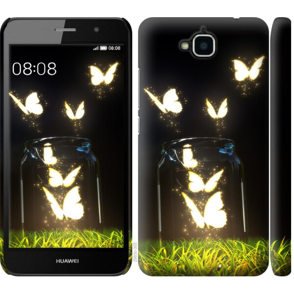 

Чехол на Huawei Y6 Pro Светящиеся бабочки (04798)