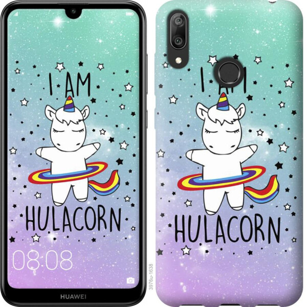 

Чехол на Huawei Y7 2019 Im hulacorn (04798)
