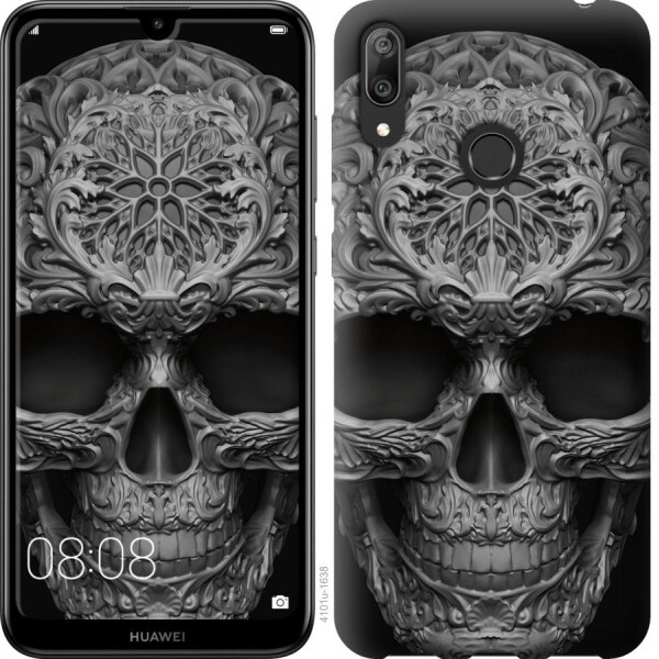

Чехол на Huawei Y7 2019 skull-ornament (04798)