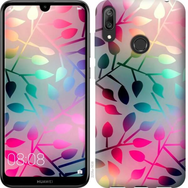 

Чехол на Huawei Y7 2019 Листья (04798)