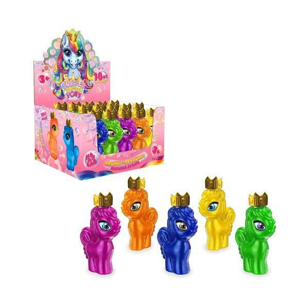 

Мыльные пузыри "Bubbles Princess Pony" рус BPP-01-01