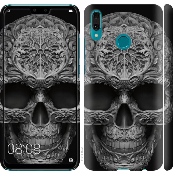 

Чехол на Huawei Y9 2019 skull-ornament (04798)
