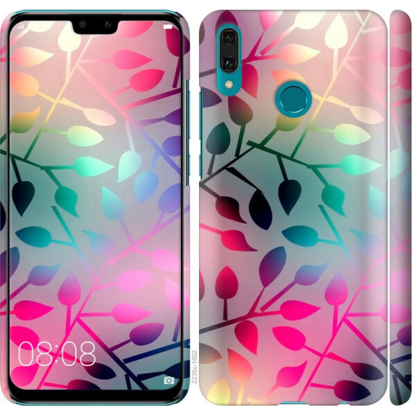 

Чехол на Huawei Y9 2019 Листья (04798)