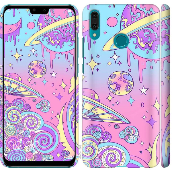 

Чехол на Huawei Y9 2019 Розовая галактика (04798)