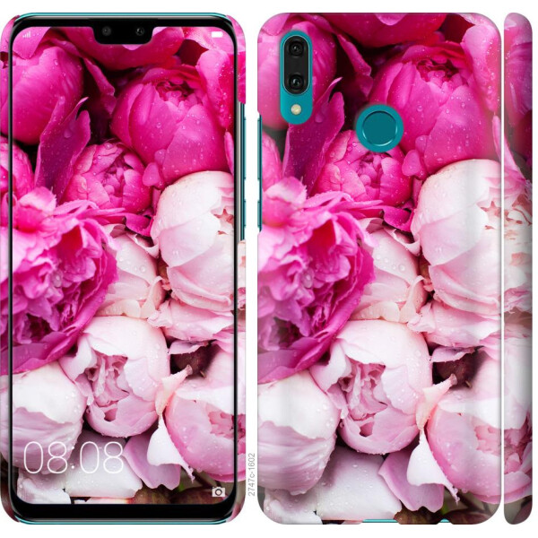 

Чехол на Huawei Y9 2019 Розовые пионы (04798)