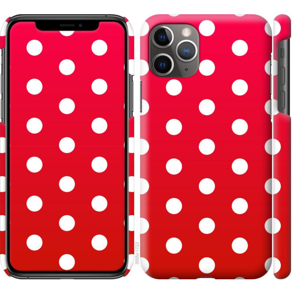 

Чехол на iPhone 11 Pro Max Градиент, Горошек (04798)