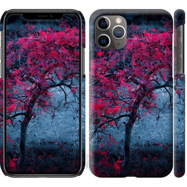 

Чехол на iPhone 11 Pro Max Дерево с яркими листьями (04798)